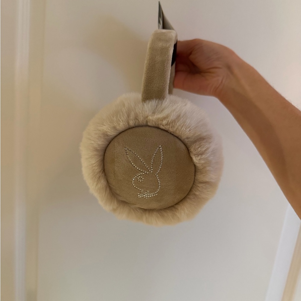 Playboy fluffy earmuffs